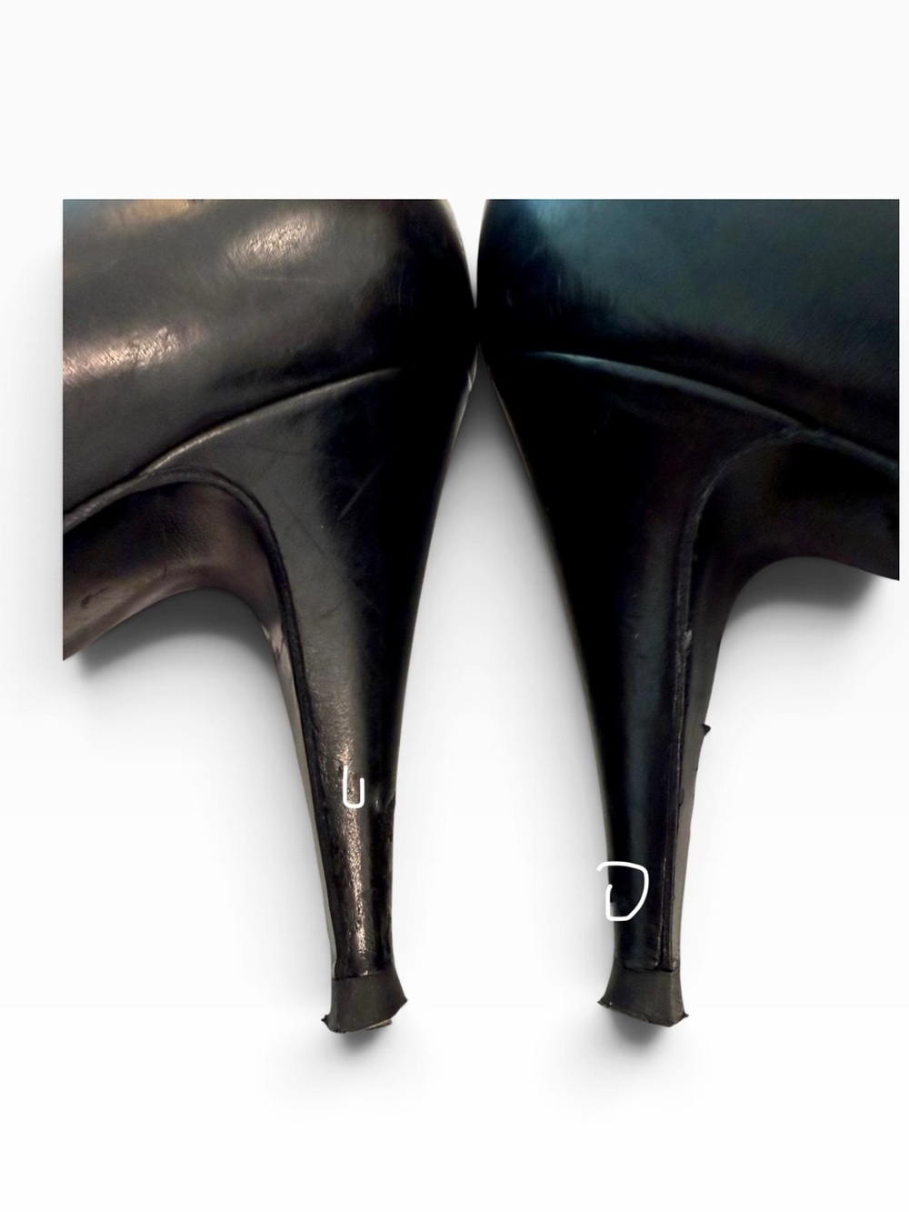 CHANEL Black Leather Ankle Boots with Silver Cap Toe Logo - Picture 13 of 13
